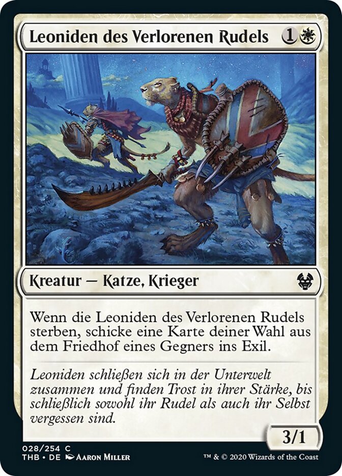 Leoniden des Verlorenen Rudels