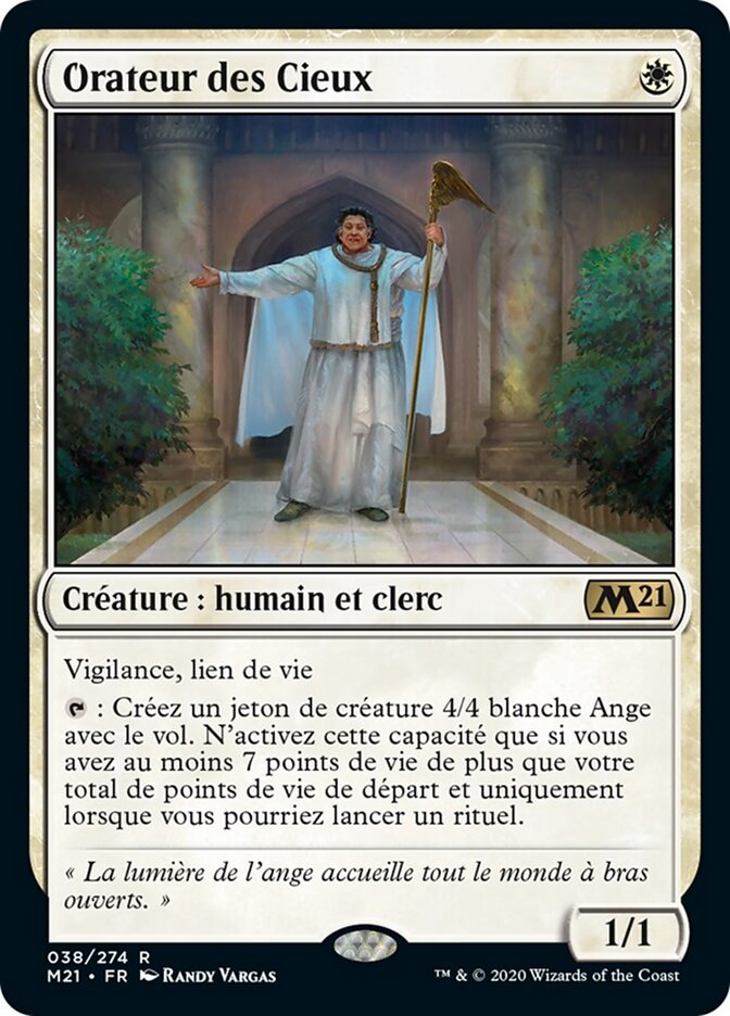 Orateur des Cieux