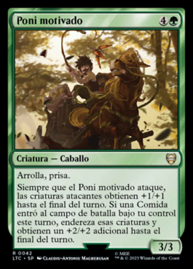 Poni motivado