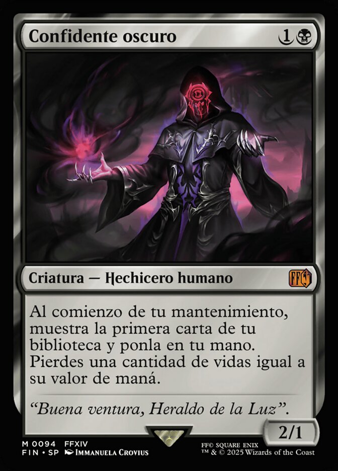 Confidente oscuro