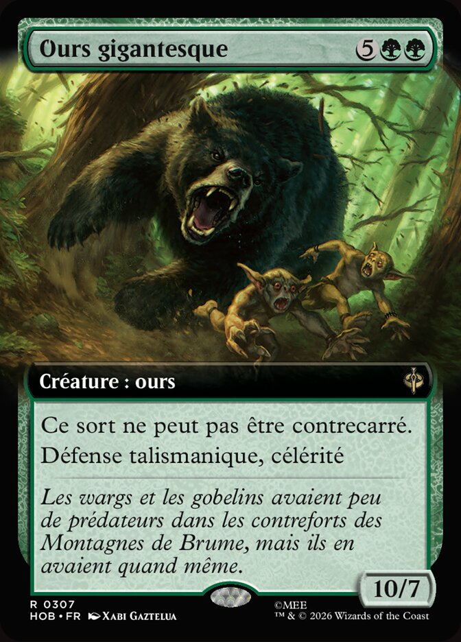 Ours gigantesque