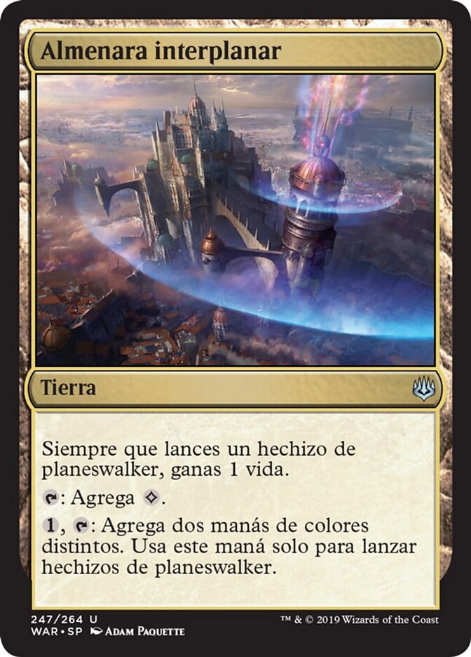Almenara interplanar