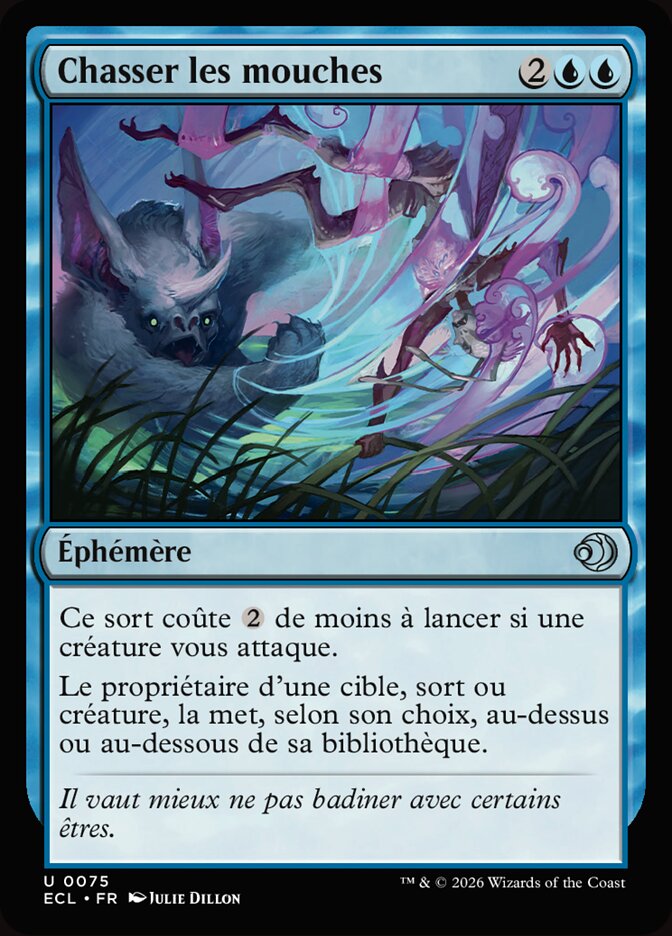 Chasser les mouches