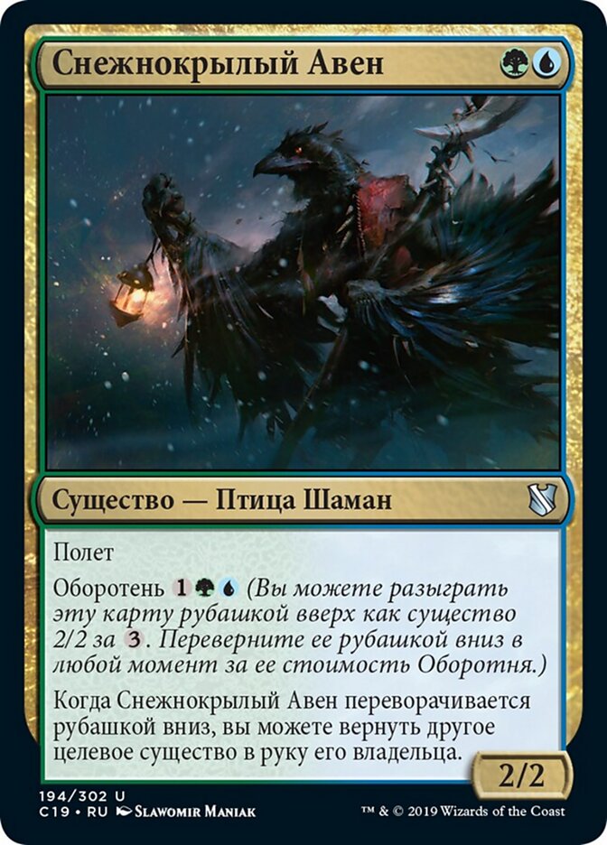 Снежнокрылый Авен