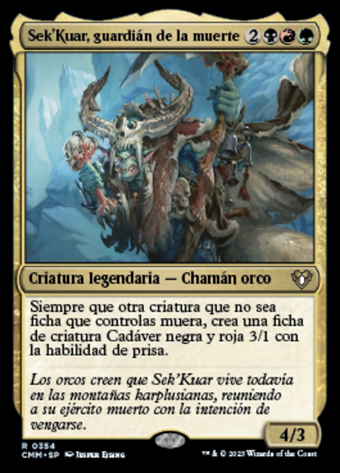 Sek'Kuar, guardián de la muerte