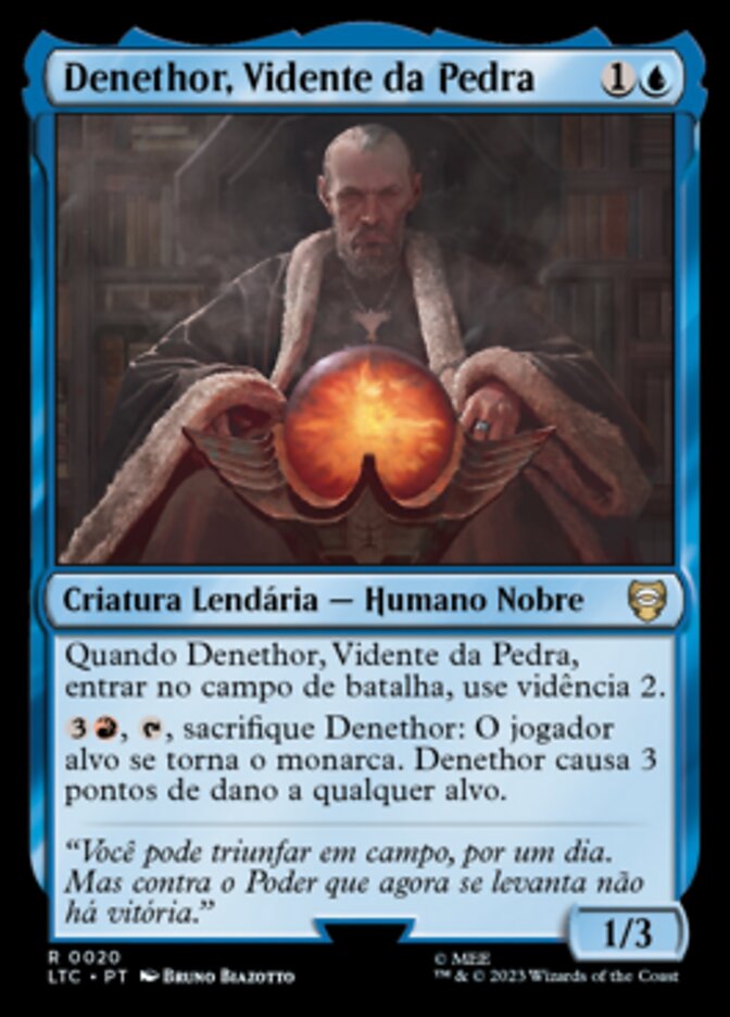 Denethor, Vidente da Pedra