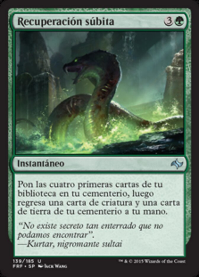 Recuperación súbita