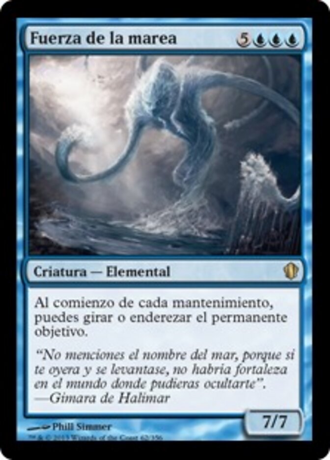 Fuerza de la marea