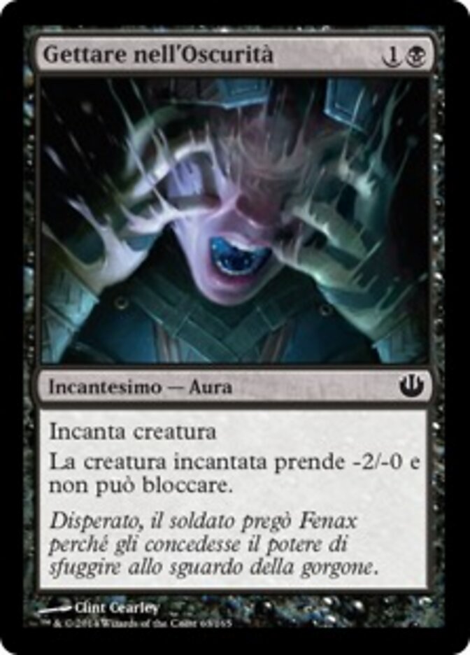Gettare nell'Oscurità