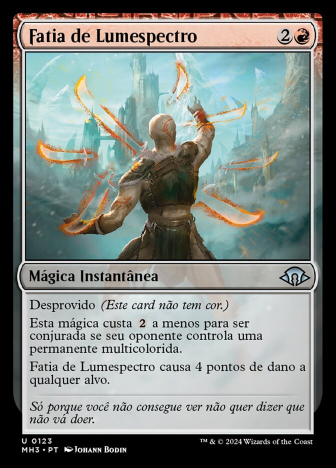 Fatia de Lumespectro