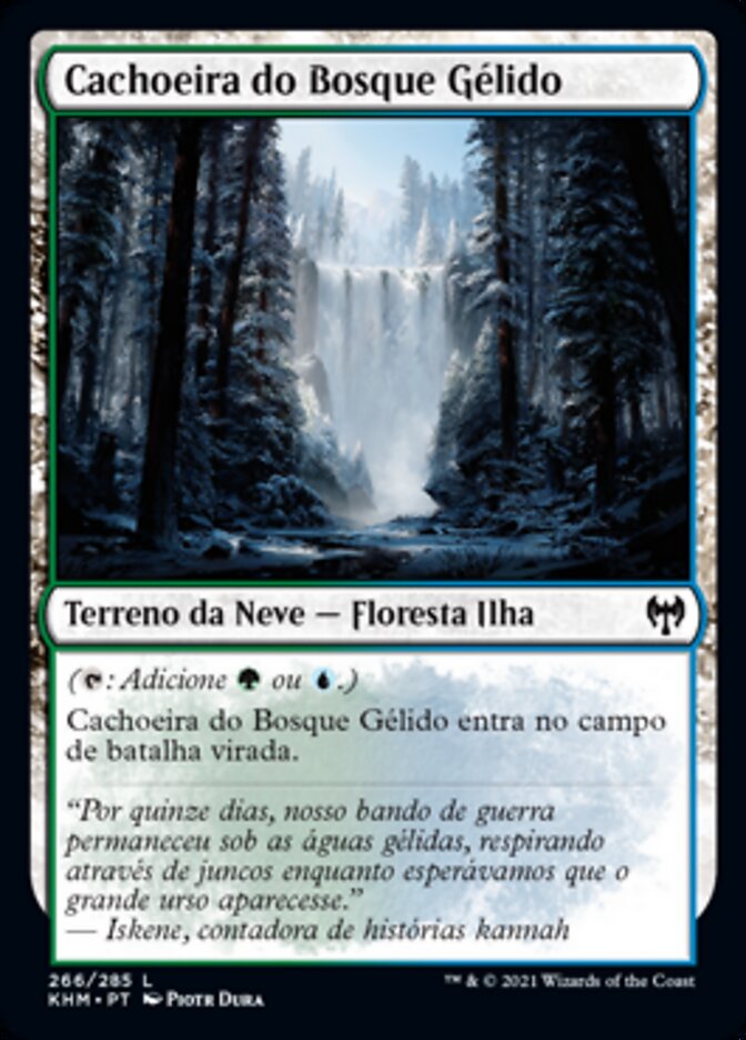 Cachoeira do Bosque Gélido