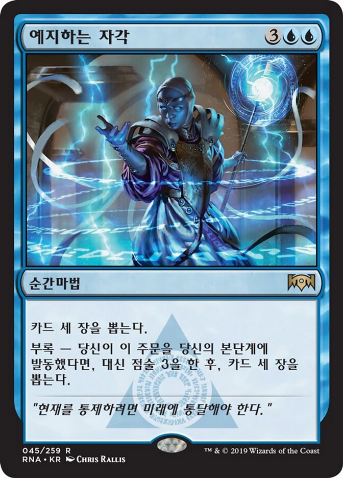 예지하는 자각