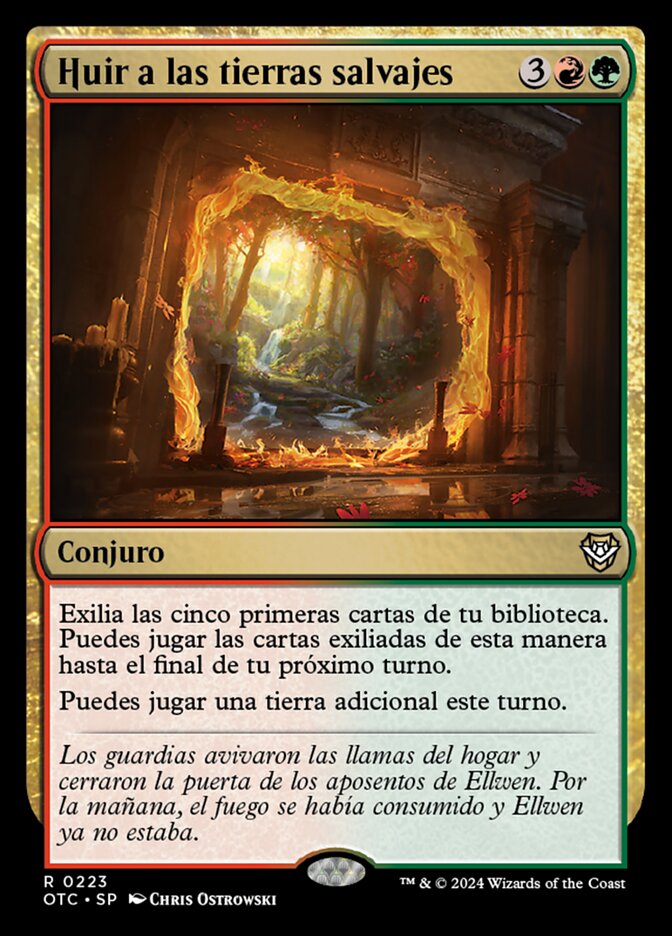 Huir a las tierras salvajes