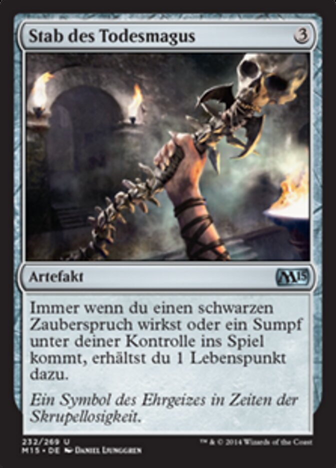 Stab des Todesmagus