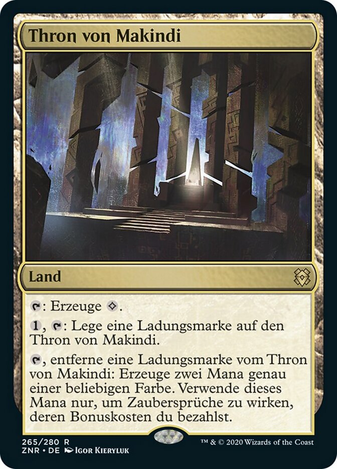 Thron von Makindi