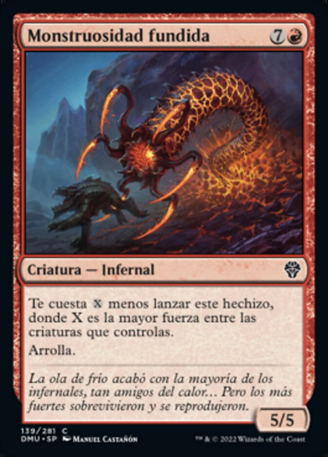Monstruosidad fundida