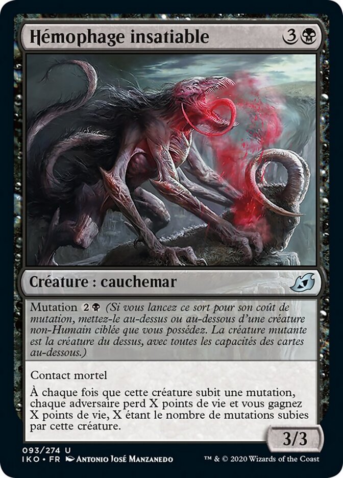 Hémophage insatiable