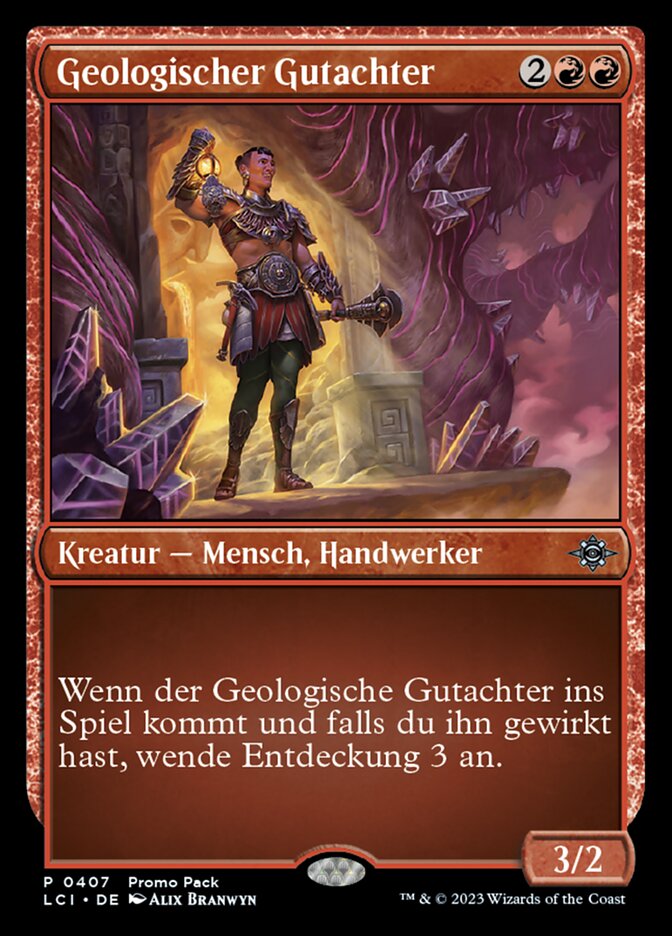Geologischer Gutachter