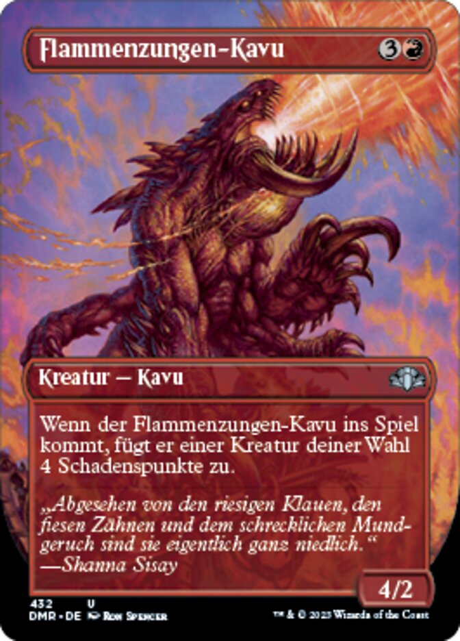 Flammenzungen-Kavu