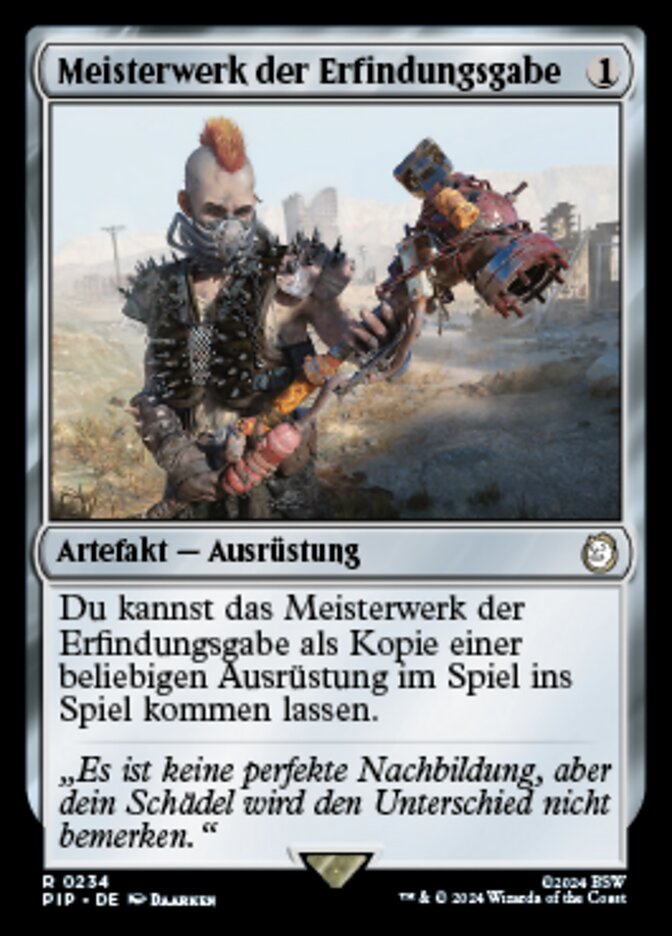 Meisterwerk der Erfindungsgabe