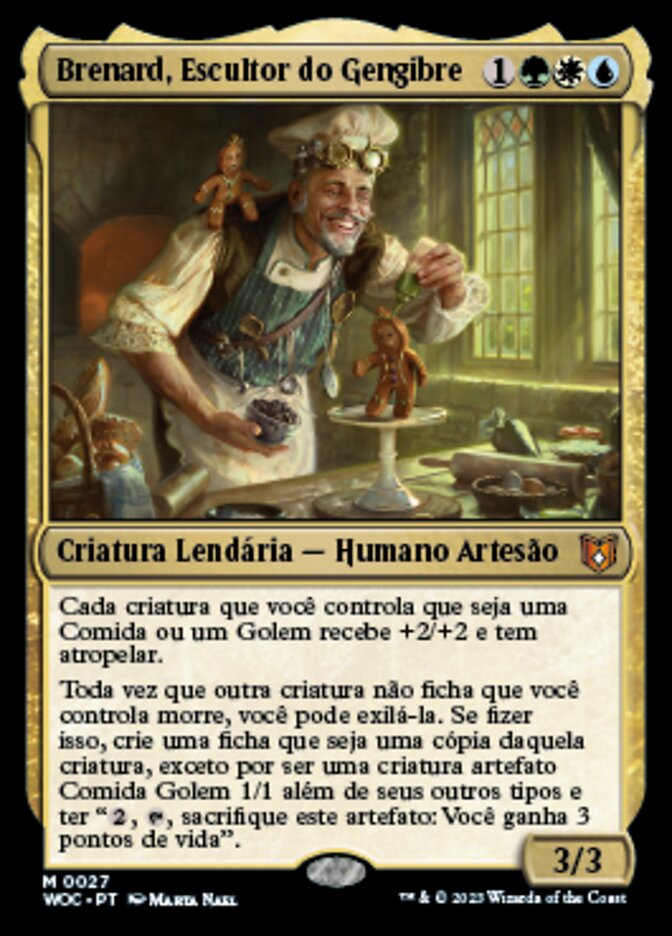 Brenard, Escultor do Gengibre