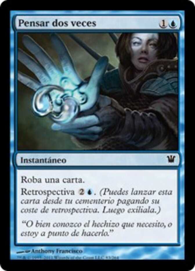 Pensar dos veces