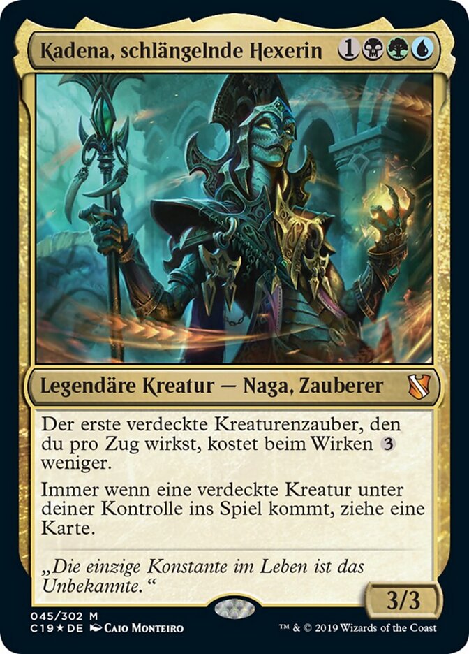 Kadena, schlängelnde Hexerin