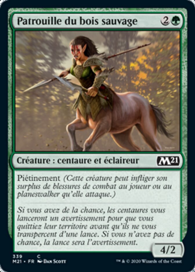 Patrouille du bois sauvage