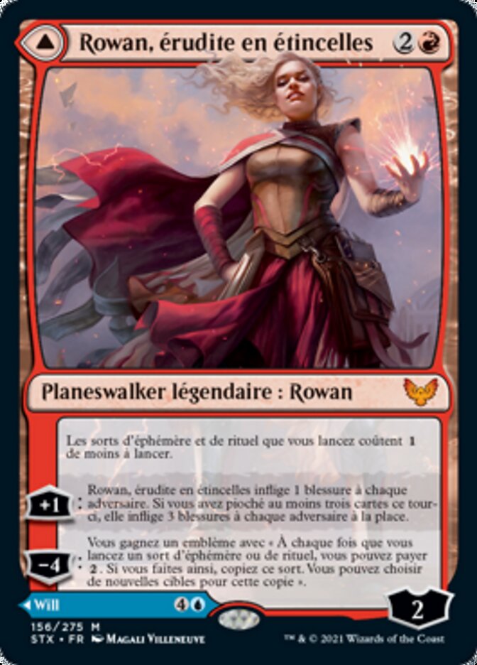 Rowan, Scholar of Sparks // Will, Scholar of Frost