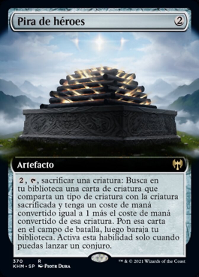 Pira de héroes