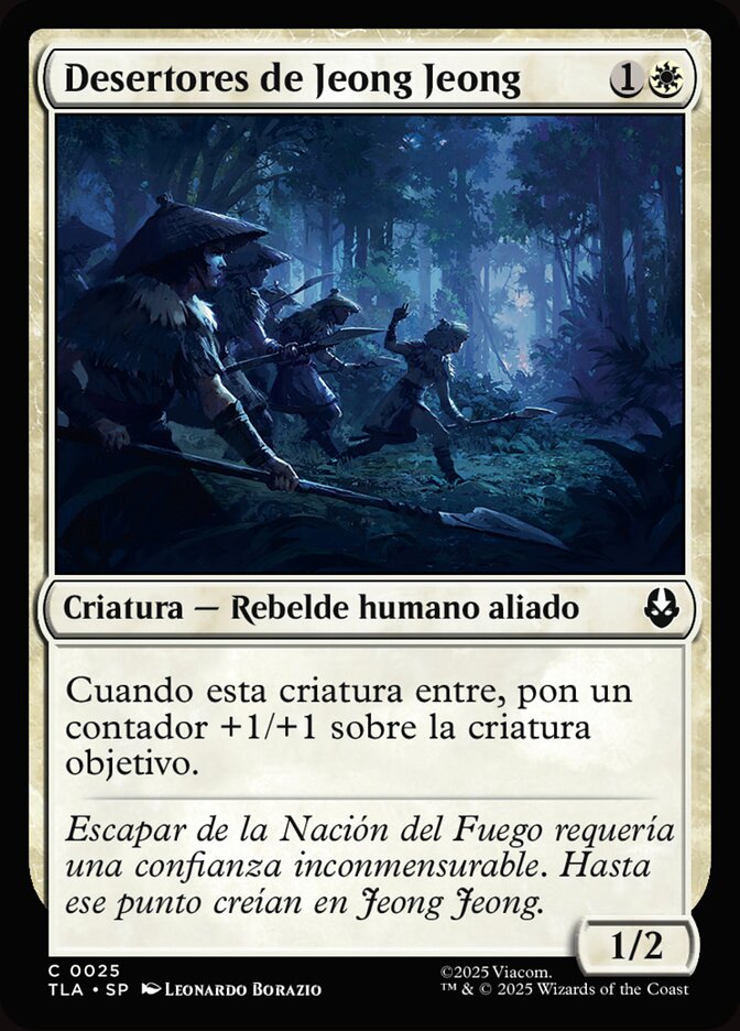 Desertores de Jeong Jeong