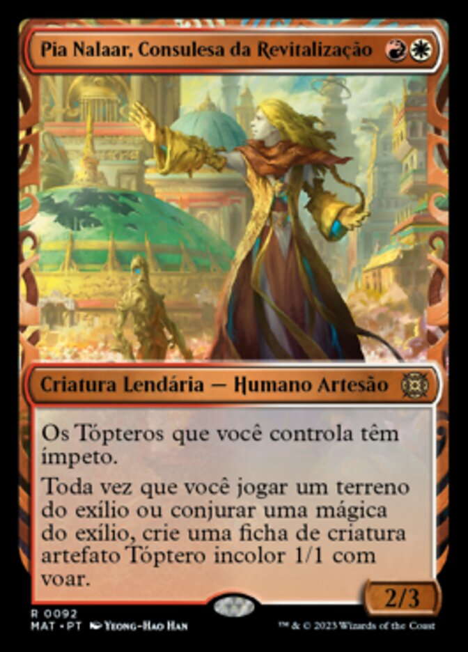 Pia Nalaar, Consulesa da Revitalização