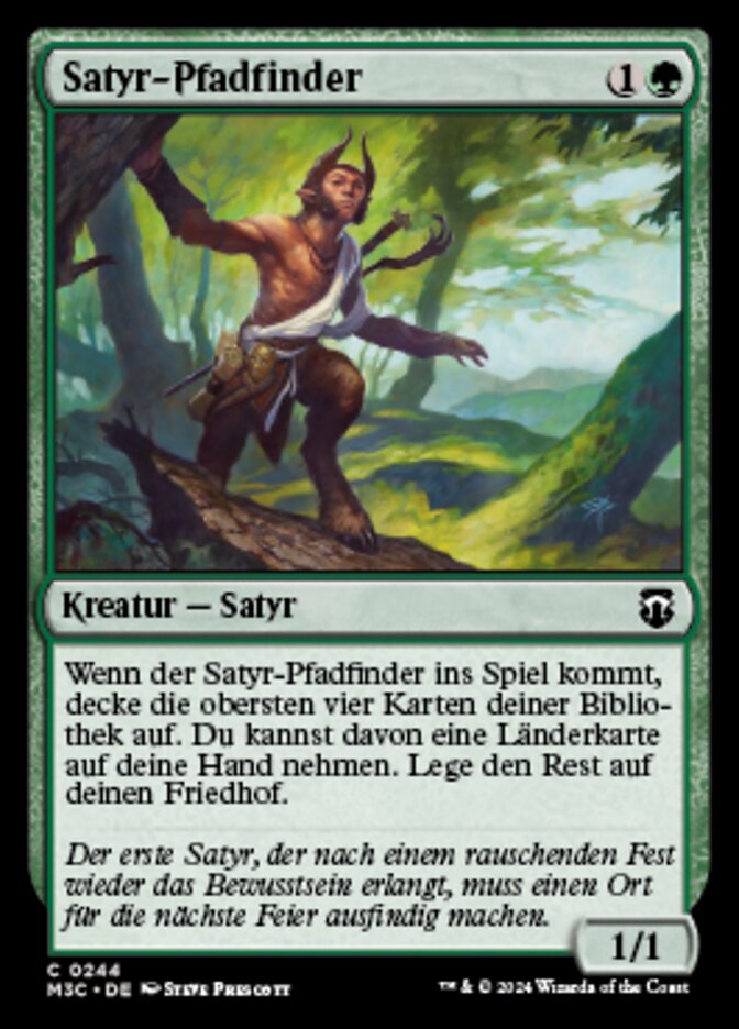 Satyr-Pfadfinder