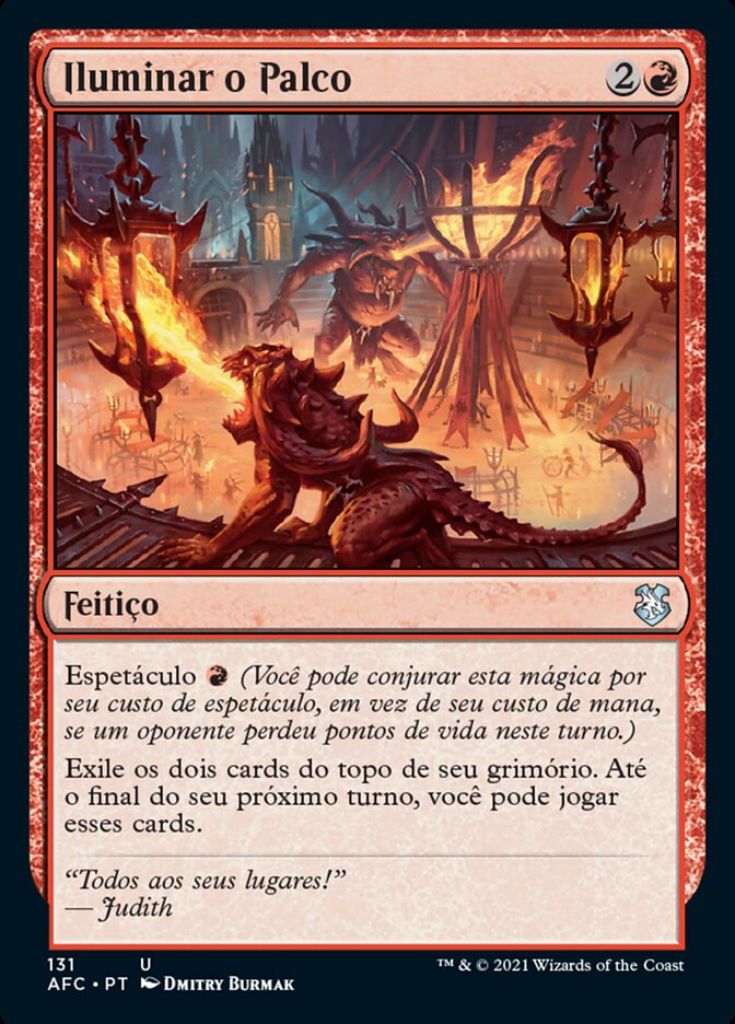 Iluminar o Palco