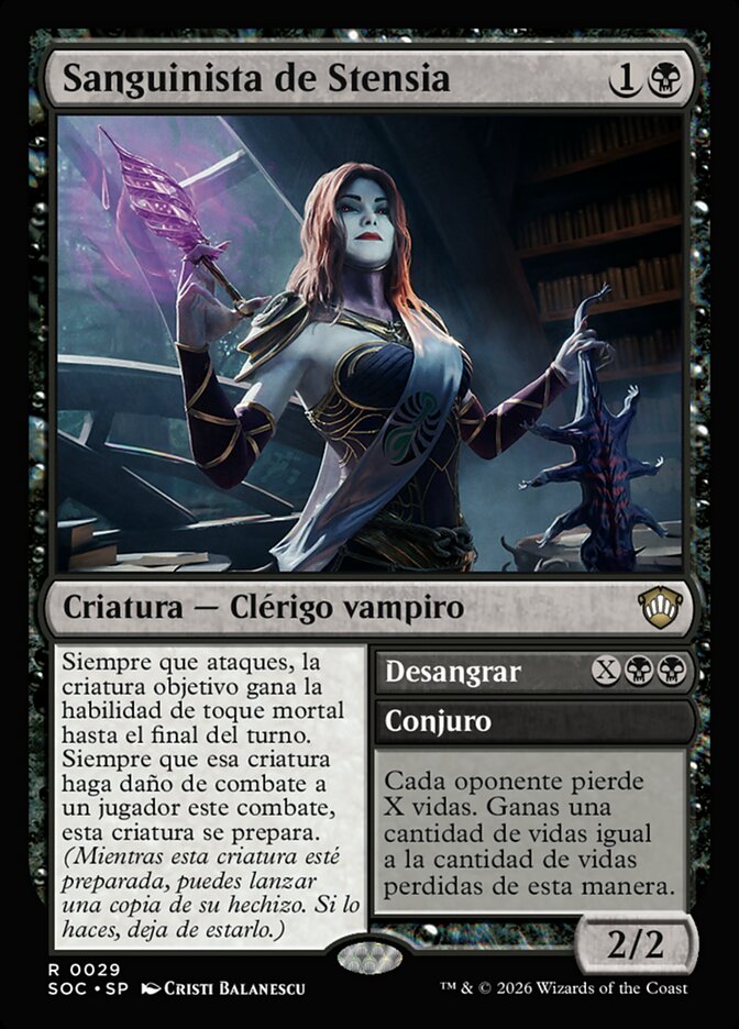 Stensian Sanguinist // Exsanguinate