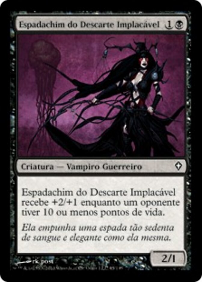 Espadachim do Descarte Implacável