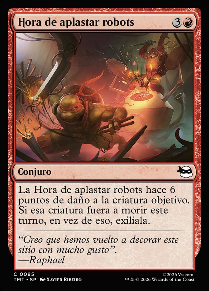 Hora de aplastar robots