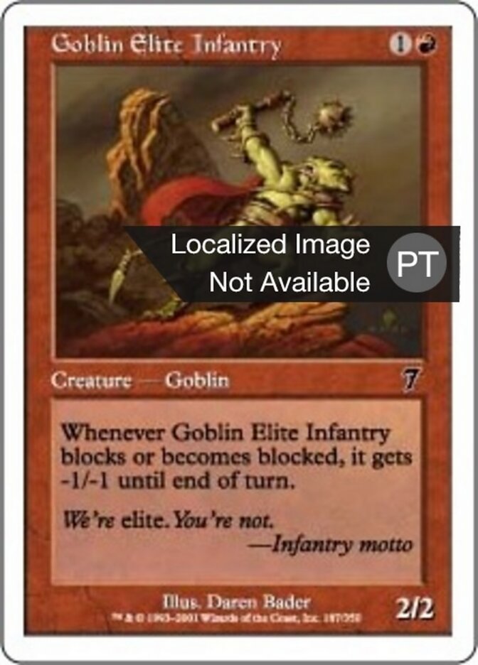Infantaria de Elite dos Goblins