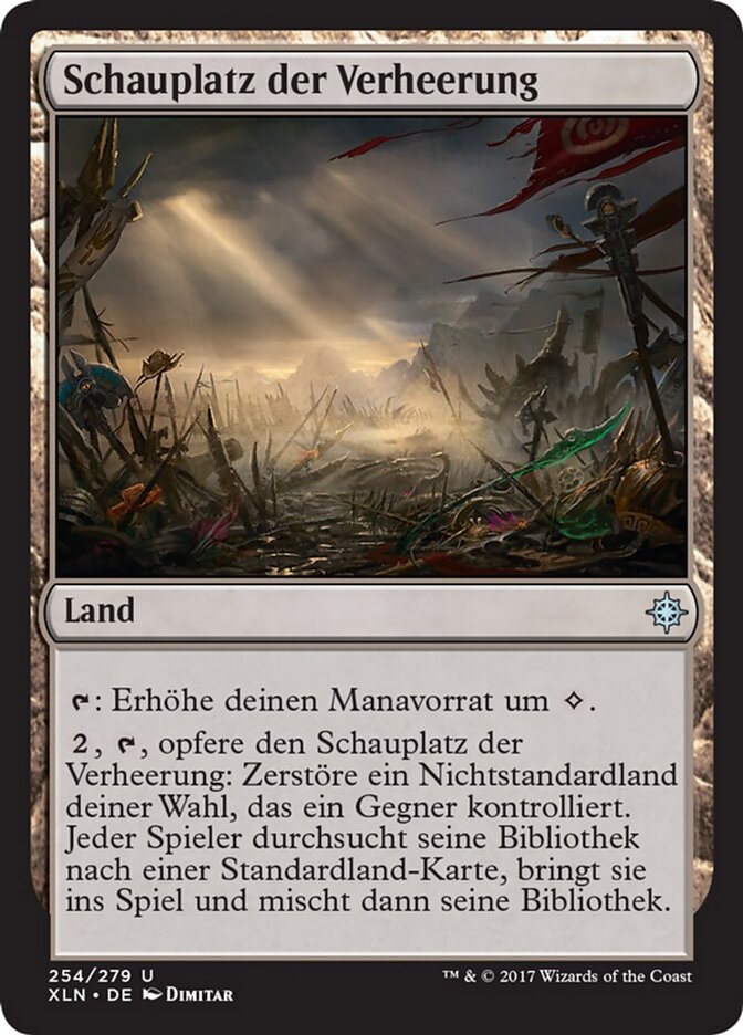 Schauplatz der Verheerung