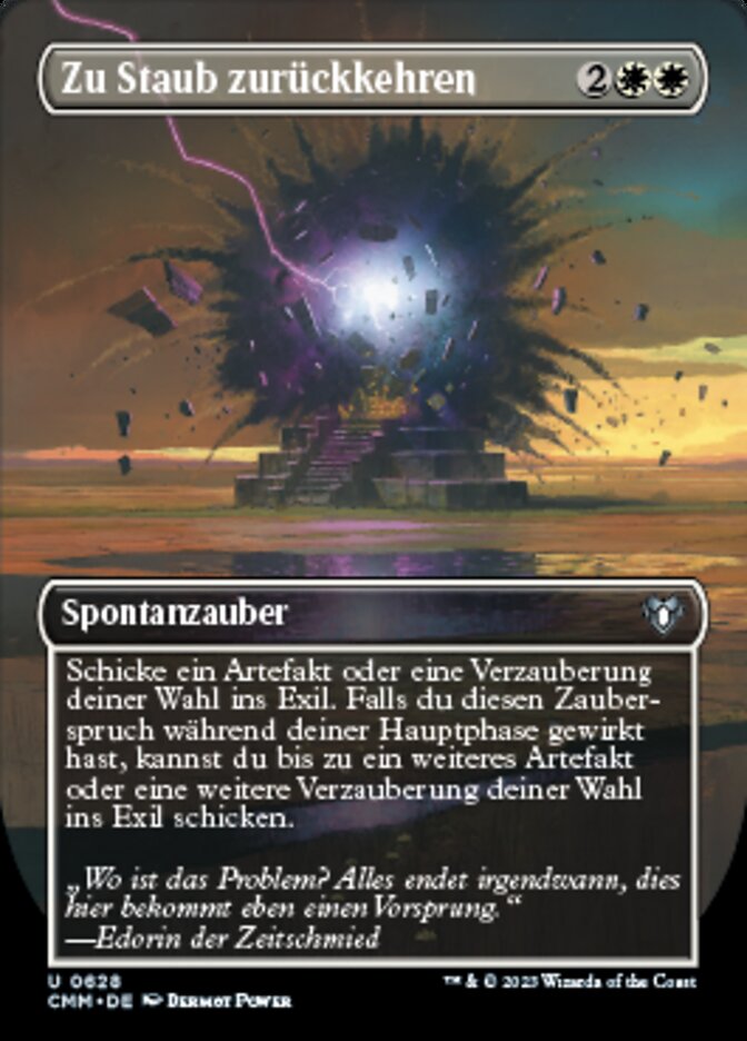 Zu Staub zurückkehren