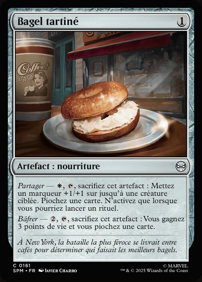 Bagel tartiné
