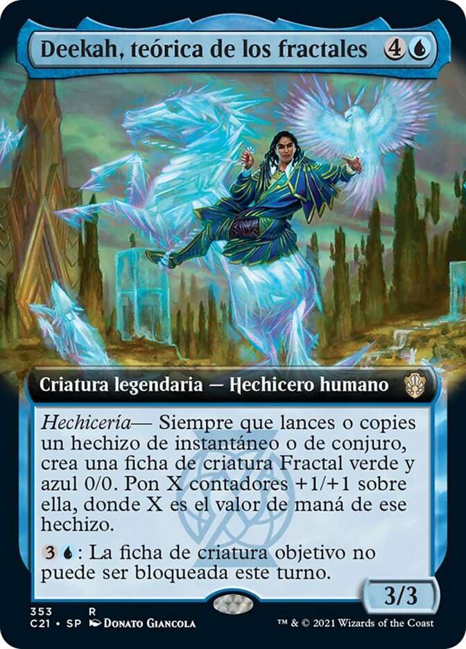 Deekah, teórica de los fractales