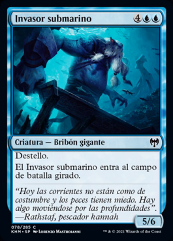 Invasor submarino
