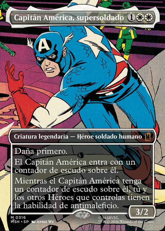 Capitán América, supersoldado