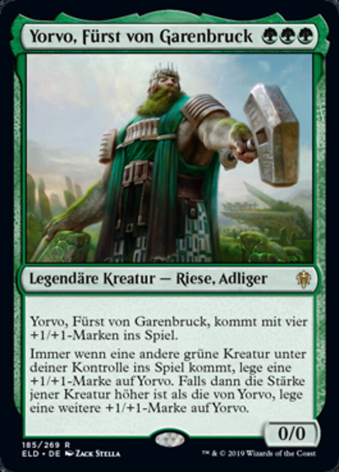 Yorvo, Fürst von Garenbruck