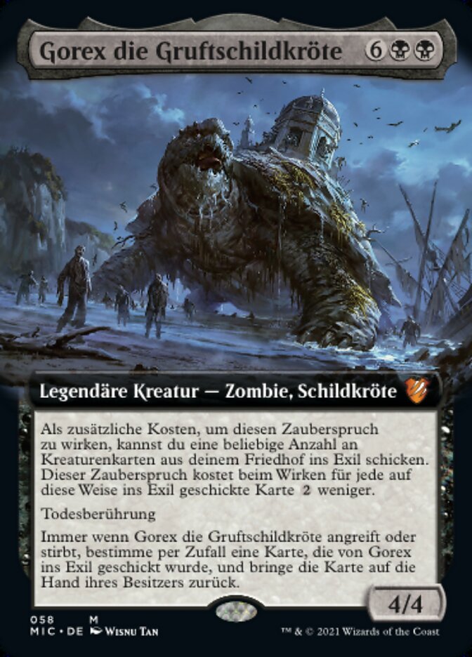 Gorex die Gruftschildkröte