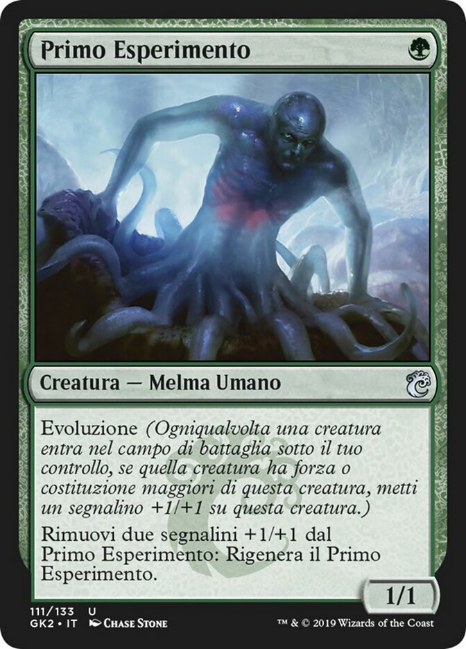 Primo Esperimento