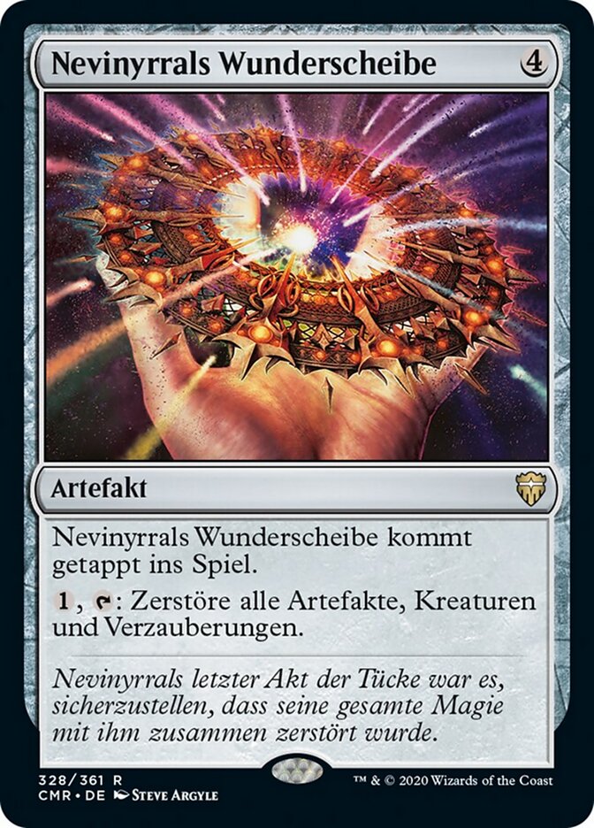 Nevinyrrals Wunderscheibe