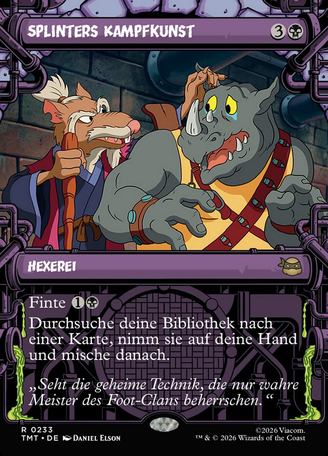 Splinters Kampfkunst