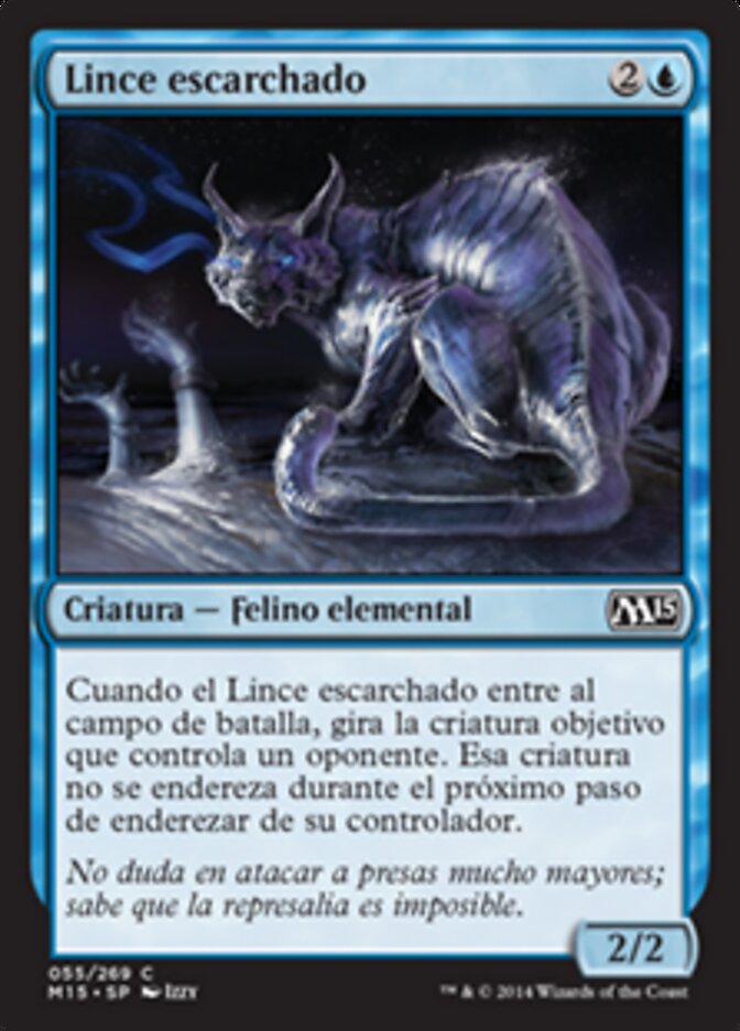 Lince escarchado